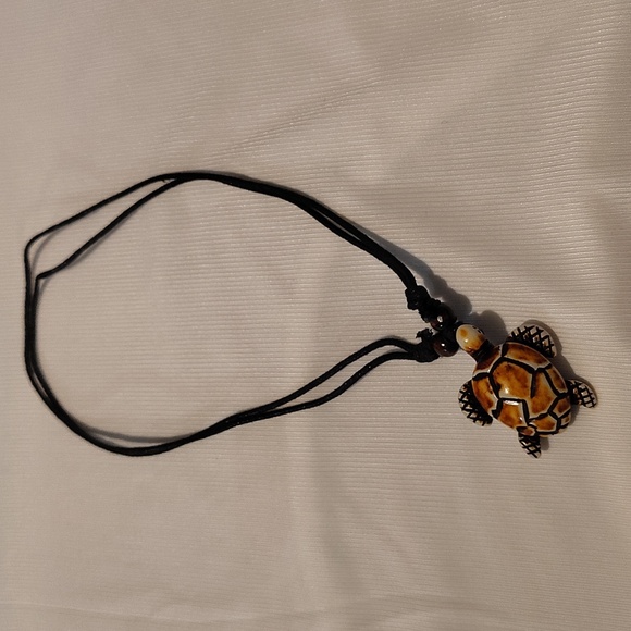 Ocean Spirit Turtle Necklace — Surfer Boho Style Jewelry - Picture 3 of 4